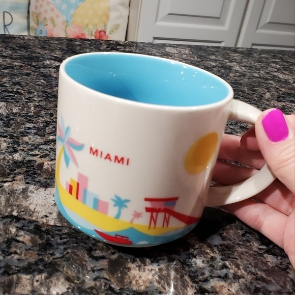 EC Starbucks "Miami" You are Here Collection Coffee Mug - Picture 2 of 8